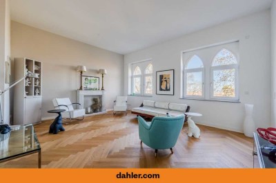 Living with a view, exclusive three-room oasis on Potsdam's Brauhausberg