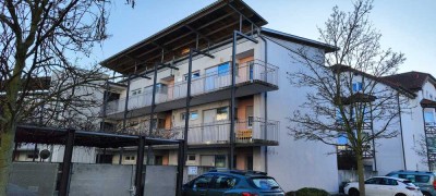 Rollstuhlgerechte Zwei-Zimmer-Wohnung mit großem Balkon