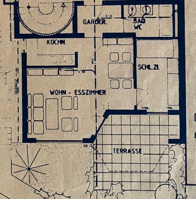 Schöne 2-Zimmer-EG-Wohnung mit Einbauküche in Stuttgart Sillenbuch