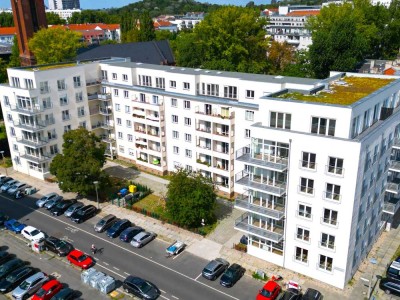 Altbauidylle: 3-Zimmer-Wohnung in Fahrradstraße mit Gartenblick