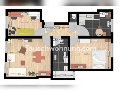 Tauschwohnung: Bieten SAGA-Wohnung auf St. Pauli, suchen ruhig und grün
