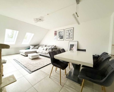 Freundliche 3-Zimmer-Maisonette-Wohnung mit geh. Innenausstattung mit Loggia und EBK
