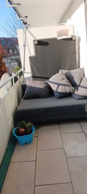 Helle 2-Zimmer Erdgeschosswohnung mit Balkon in Pforzheim Nordstadt