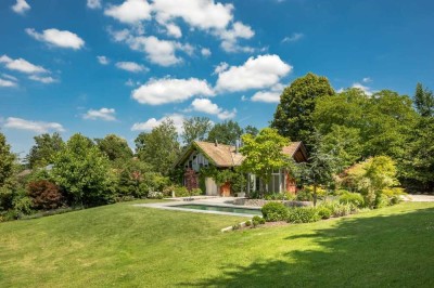 Moderne Villa auf wunderschönem Parkgrundstück in idyllischer Lage von Icking-Irschenhausen