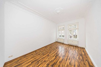 3 Min. bis zum Karl-Heine-Kanal: 3-Zimmer-Wohnung in schönem Altbau