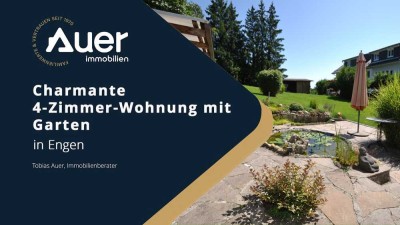 Haus im Haus - bezugsfreie 4 Zi. Wohnung mit Garten in Engen