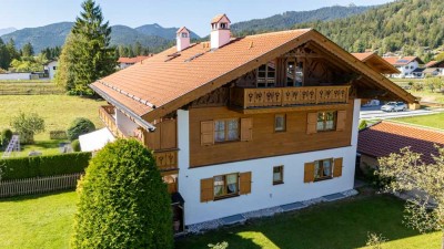 Doppelhaushälfte mit 3 Wohneinheiten in Wallgau