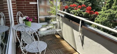 Geschmackvolle, gepflegte 1-Zimmer-Wohnung mit Einbauküche in Hamburg Lohbrügge