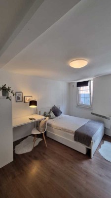 Möblierte 1-Zimmer Wohnung mitten in der Altstadt unterhalb des Schlosses. Zentral und sehr ruhig!