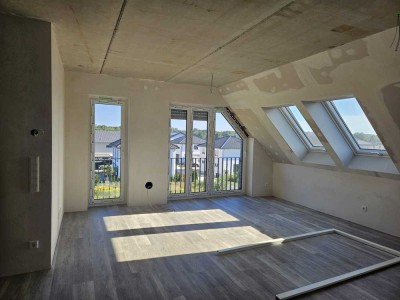 Exklusive 3-Raum-Dachgeschosswohnung mit Balkon in Bad Waldliesborn - Erstbezug!