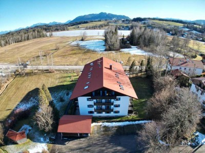 SEEBLICK - KAPITALANLAGE - FERIENWOHNUNG - 2-Zimmer Etagenwohnung in Bad Bayersoien