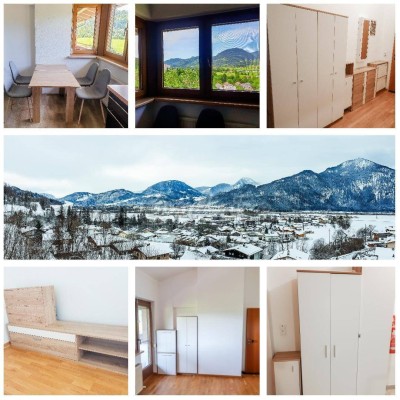 Wohnen auf Zeit mit Aussicht - voll möbliert 3Zimmer Wohnung - 80qm + 5qm Balkon