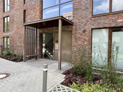Hochwertige 2-Raum-Wohnung mit Terrasse und Einbauküche in Flensburg