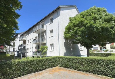 Bezugsbereite 2-Zimmer-Erdgeschosswohnung mit West-Balkon!