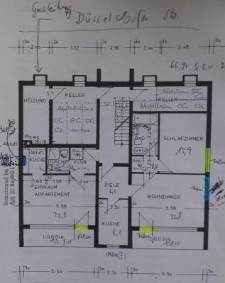 1-Zimmer-Wohnung mit EBK und kleiner Grünfläche in Marktheidenfeld