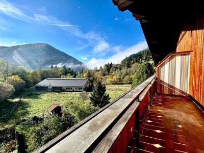 Reizende 2-Zimmer-Wohnung mit Balkon in schöner, ruhiger Grün Aussichtslage