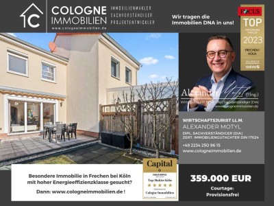 RESERVIERT EINFAMILIENHAUS IN TOP LAGE IN FRECHEN AUS 2005 *PROVISIONSFREI* - ENERGIEKLASSE "B"
