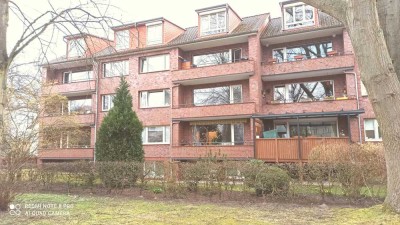Wedel: top modernisierte 3-Zimmer-Wohnung mit gr. Balkon
