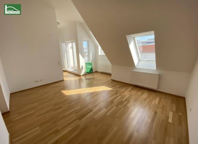 DG-Wohnung in Ruhelage nahe Reumanplatz und Antonspark mit toller Terrasse im sanierten Altbau!