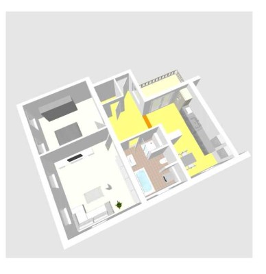 Hochwertige 2-Zimmer-Wohnung mit Balkon in Bernau bei Berlin