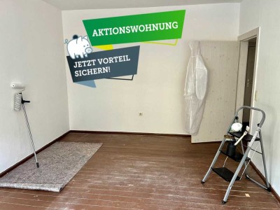 2 Raum - Sie haben die Wahl - Renovierungsgutschein oder Grundmietenerlass!
