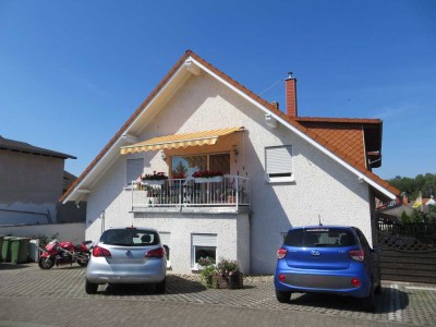 Großzügige 2-Zimmer-Eigentumswohnung mit Terrasse, Garten und Stellplatz in Nidda-Oberwiddersheim