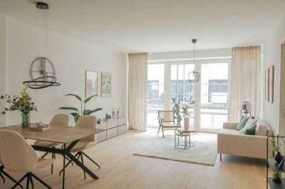 Wohnen im Tabak Quartier - 1 Zimmer mit schönem und großen Balkon