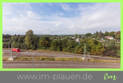 sep. Gasetagenheizung - Weitblick + Wanne u. Dusche - 3 Zimmerwohnung zur Miete in Plauen Haselbrunn