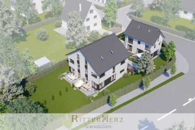 * Doppelhaushälfte, ziegelmassivbau mit 339 qm herrlichem Garten, schlüsselfertig!