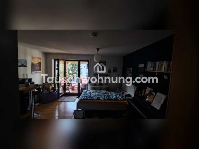Tauschwohnung: Wunderschöne Einzimmerwohnung mit Balkon gegen Größere