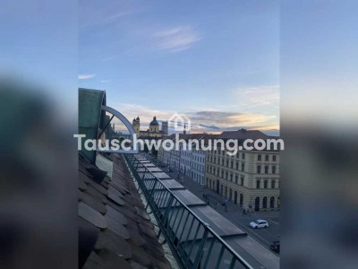 Tauschwohnung: Tausche zentrale 2 Zi. Wohnung gegen 3-4 Zi. Wohnung