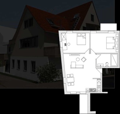 Erstbezug 3,5-Raum Wohnung mit gehobener Innenausstattung und EBK in Eckenweiler