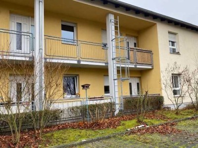 2 Zimmer mit Balkon, Abstellraum, Keller und Stellplatz