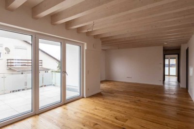 Großzügige Neubauwohnung im Obergeschoss mit großer Terrasse in Gaimersheim!