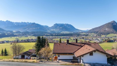 Einfamilienhaus mit Freizeitwohnsitz und Bergblick
