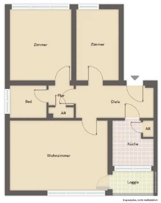 Eigentumswohnung 3 Zimmer | Nur für Kapitalanleger!
