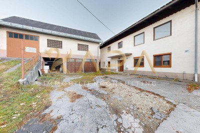 Sanierungsbedürftiger Altbestand mit großem Entwicklungspotenzial in St. Jakob im Rosental