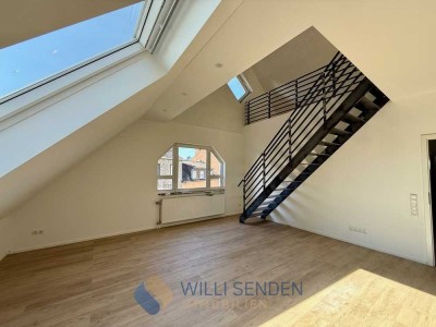 Wunderschöne, sehr helle Maisonettewohnung // Gey // Erstbezug