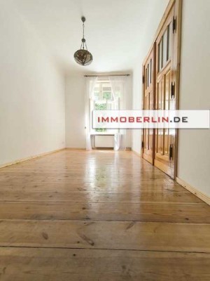 IMMOBERLIN.DE - Exzellente Altbauwohnung mit Gartenzimmer in familienfreundlicher Lage