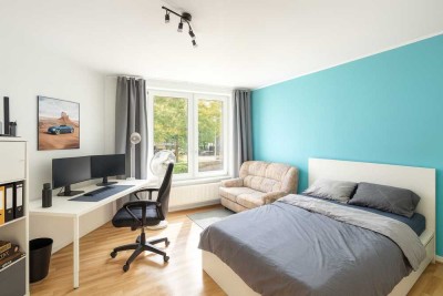 Vermietete 3-Zimmer-Wohnung in Aachens Innenstadt – modernisiert, WG-geeignet