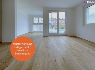 Anleger-Hit! Nachhaltig &amp; exklusiv: Großzügige 2-Zimmer Gartenwohnung in ruhiger Umgebung! Ihr modernes Refugium mit Top-Anbindung!