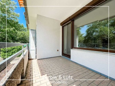 Wohnen im Hochparterre in Wettbergen mit Blick ins Grüne von Ihrer Loggia