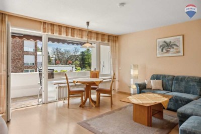 *RESERVIERT* Wohnen am Kurpark: 
Helle, barrierefreie 2-Zimmer-Wohnung mit Balkon und Stellplatz!