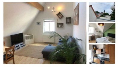 Vollmöblierte 61m2 2-ZKBT-Wohnung mit Garage - Strom, Internet & Garage in Warmmiete enthalten