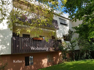 Wohnung zum Kauf in Oberasbach – provisionsfrei – hohe Rücklagen – Blick auf den Asbachgrund