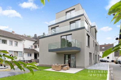 Erdgeschosswohnung mit großer Terrasse und luxuriöser Ausstattung!