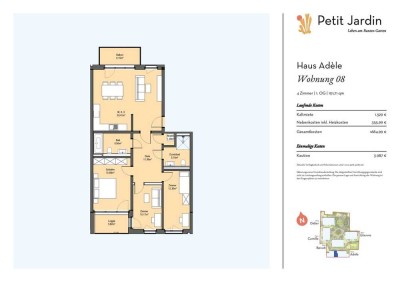 MG - Günderzeitviertel! Erstbezug einer 4-Zimmer-Wohnung mit idealem Grundriss.