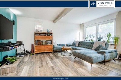 Schöne Hochparterre-Wohnung mit tagesbelichtetem Souterrain!