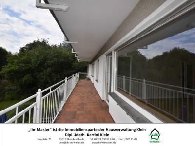 5-Zi-Wohnung mit wunderschöner Aussicht, Solarthermie und Sonnenbalkon