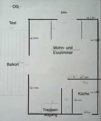 Reihenendhaus mit großen Balkon und separates Nebengebäude in Ehringsdorf